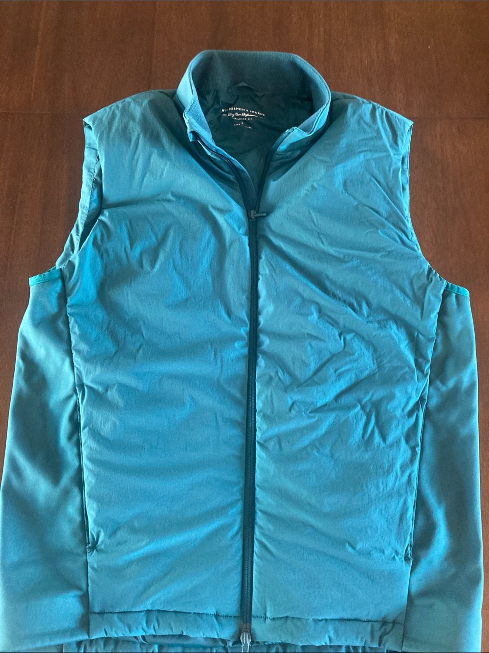 Holderness & Bourne The king Lightweight Teal Quilted Men’s Vest